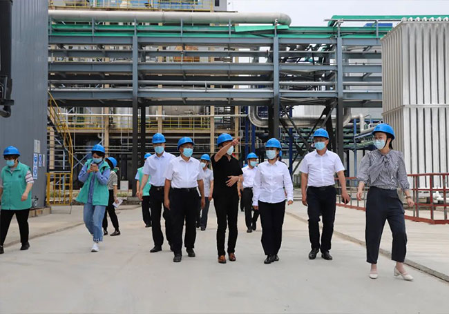 2022淄博環保世紀行集中采訪活動走進赫達集團!