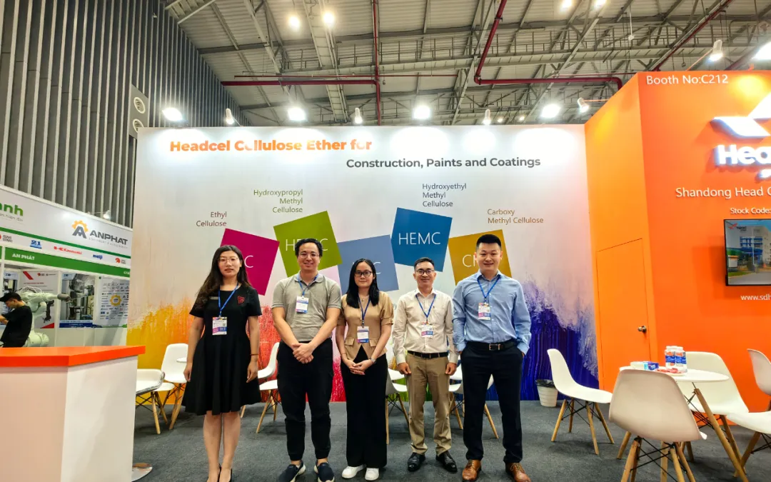 見證品牌力量！赫達(dá)集團實力參展2024越南涂料展！